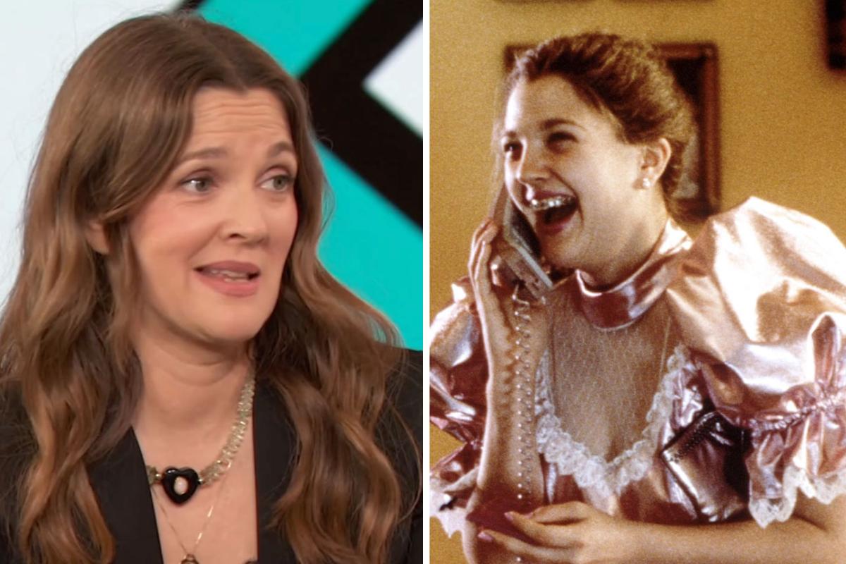 Drew Barrymore says studio told her she looked 'too unattractive' in 'Never Been Kissed': 'I was very stressed' trib.al/8QHTPnk