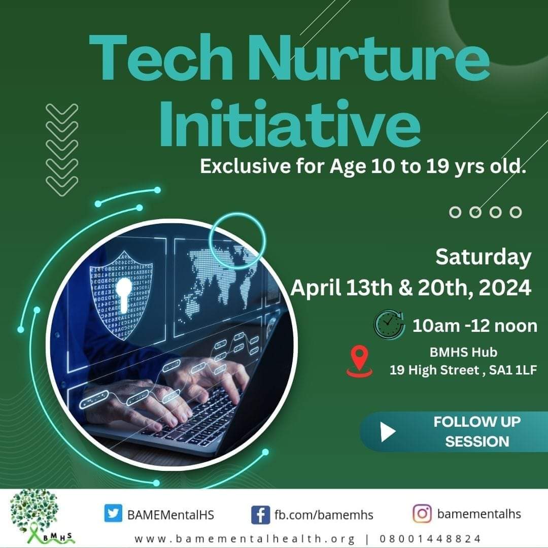 Empower your kids😊 Save the date : Free Tech skills empowerment sessions continues on April 13th and April 20th to support those interested in tech careers. bamementalhealth.org/event-details/…