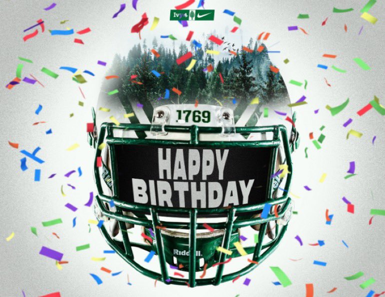 Thank you Dartmouth for the birthday wishes! @CoachDaft @CoachJoeCas @CyCreekBooster @ASCENSION_AM