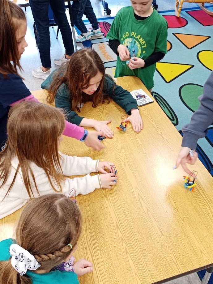 We were fortunate to have members from Portsmouth Naval Shipyard provide STEM activities today.  Thank you to Mr. Doughty and Mrs. Wortham for organizing this fun day for our staff and students!