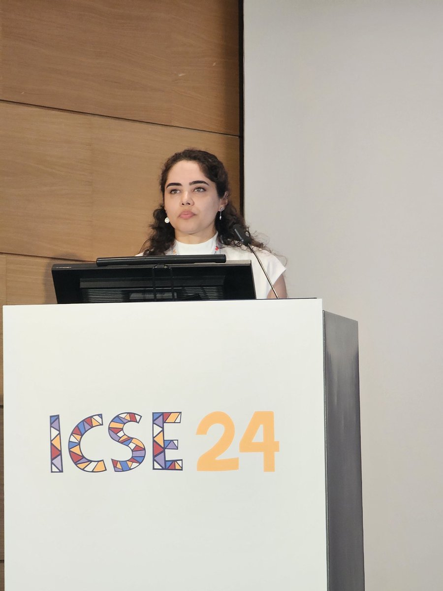 Amir M. Mir (@amir_mir93) on Twitter photo Cool ML4SE papers presented at <a href="/ICSEconf/">ICSE</a> by our colleagues at <a href="/serg_delft/">SERG TU Delft</a>, <a href="/aalkaswan1/">Ali Al-Kaswan 🍉</a> and <a href="/MalihehIzadi/">Maliheh (Mali) Izadi</a>.
1- Traces of Memorisation in Large Language Models for Code
2- Language Models for Code Completion: A Practical Evaluation
#ICSE2024 Cool ML4SE papers presented at <a href="/ICSEconf/">ICSE</a> by our colleagues at <a href="/serg_delft/">SERG TU Delft</a>, <a href="/aalkaswan1/">Ali Al-Kaswan 🍉</a> and <a href="/MalihehIzadi/">Maliheh (Mali) Izadi</a>.
1- Traces of Memorisation in Large Language Models for Code
2- Language Models for Code Completion: A Practical Evaluation
#ICSE2024