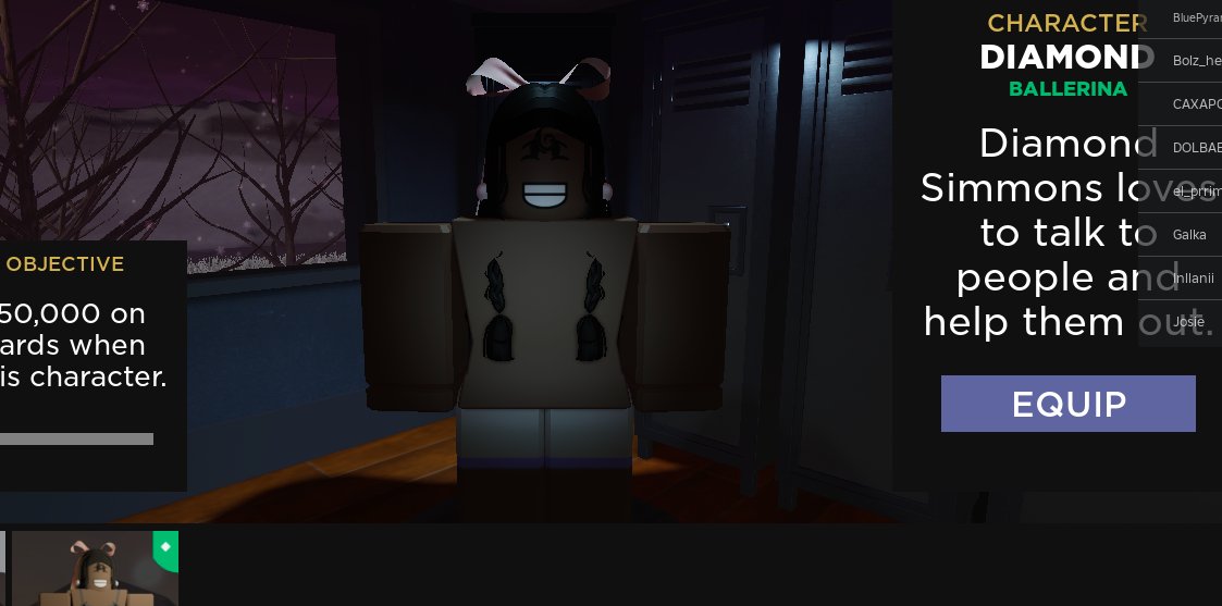 justmeaap's tweet photo. @PeriodicRBX you told to report any bugs and this bug has started to annoy our friends when the outfit that we bought dissapears, this happened with example diamond ballerina, i tought it would refresh when its in the shop but she still is naked, same thing happened with rosa https://t.co/85d3g5q7xN