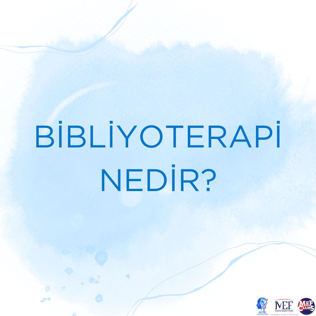 pdrmef's tweet photo. Bu haftaki konumuz Bibliyoterapi 📚 keyifli okumalar dilerizz 🙌🏻
.
.
.
#mefpdr #bibliyoterapi #mefüniversitesi https://t.co/mAjlowKm7K