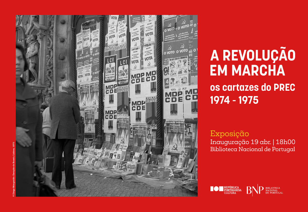 ihc_fcsh's tweet photo. Daqui a pouco, vai ser inaugurada, na Biblioteca Nacional de Portugal, a exposição “A Revolução em Marcha: Os cartazes do #PREC, 1974-1975”, cuja curadoria esteve a cargo de Paulo Catrica.
👉 Contamos mais no nosso site: https://t.co/gXBwBvjEHX
#50Anos25Abril #25A50 #50xTodos https://t.co/ikbNKSFlK1