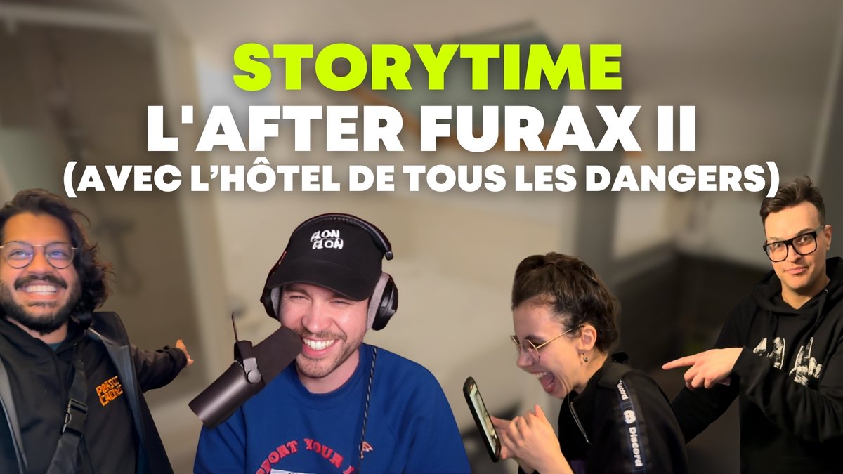 Après le react de @_Nat_Ali du react de @EifarOffline du react de Vazek du react de @M0diie de mon storytime de l'after @onestFURAX, il était temps de rendre ce dernier dispo sur YouTube. Enjoy !

➡️ youtu.be/DKE0a5a4hbg