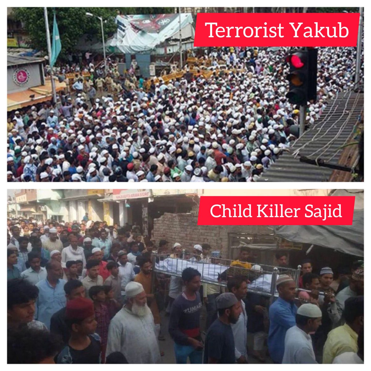 <a href="/zoo_bear/">Mohammed Zubair</a> Election Drama

We saw reality when thousands joined funeral of Sajid who slit throats of two Hindu children only last week.