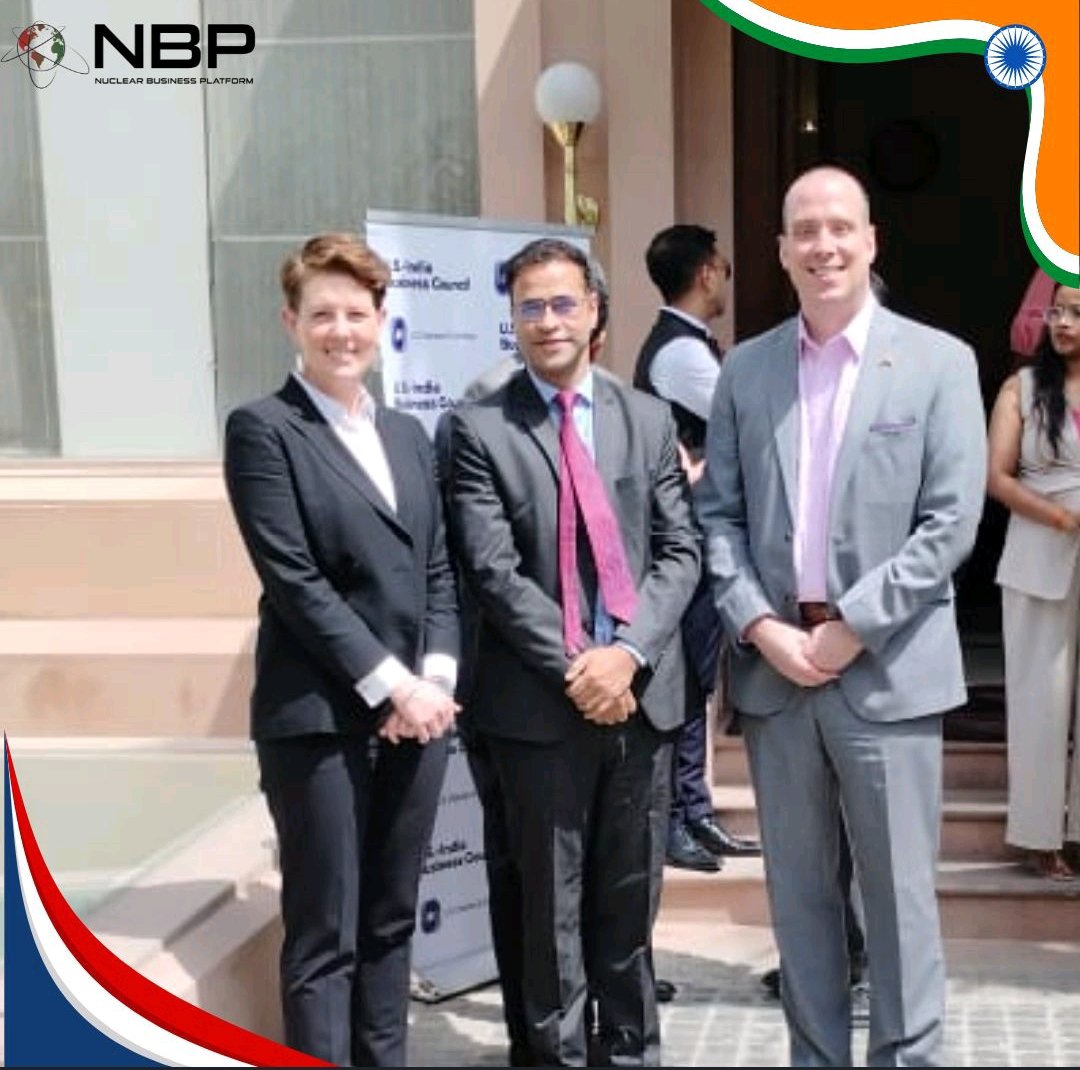 ⏰ It is about time! After a pause of over 15 years, the #USA has started discussions to take forward the #US-#India #nuclear cooperation. Earlier today, #NBP's Head of India, Vinay Khanduri was invited to the #USIBC - US India Business Council #Roundtable on the Role of