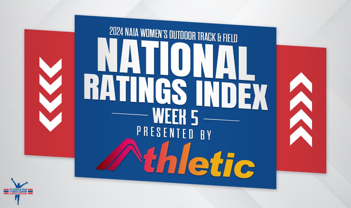 Here is the newest edition of the 2024 @NAIA Women's Outdoor Track & Field National Rating Index, which is presented by @AthleticdotNet! There were a bevy of changes between Week 4 & Week 5, which means business is truly picking up. ustfccca.org/2024/04/featur…