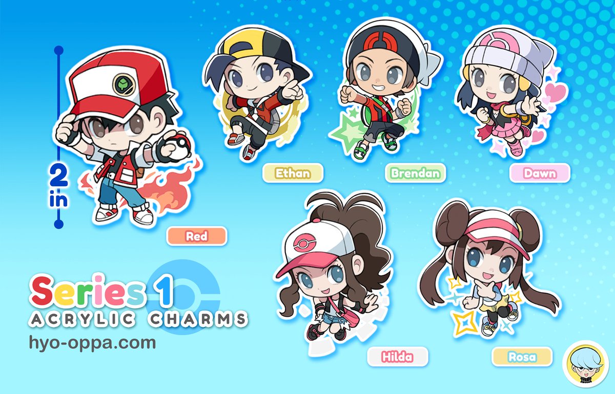 my very first set of acrylic charms are now available in my store! ⬇️link below⬇️