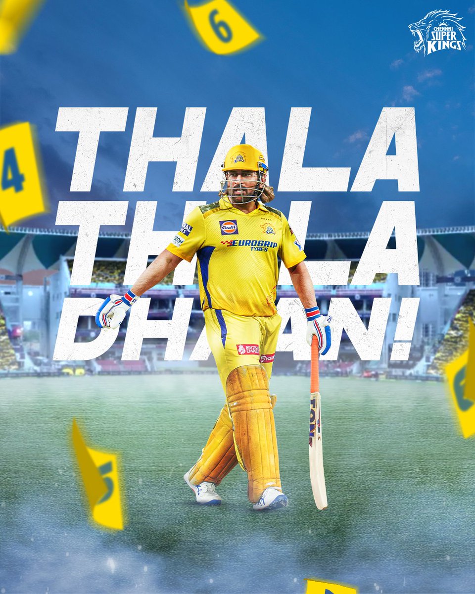 7️⃣💛 

#LSGvCSK #WhistlePodu