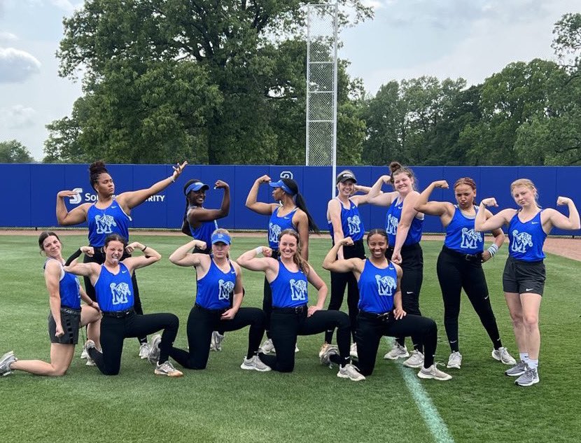 How @MemphisSoftball is feeling about the big news today from @FedEx 👏