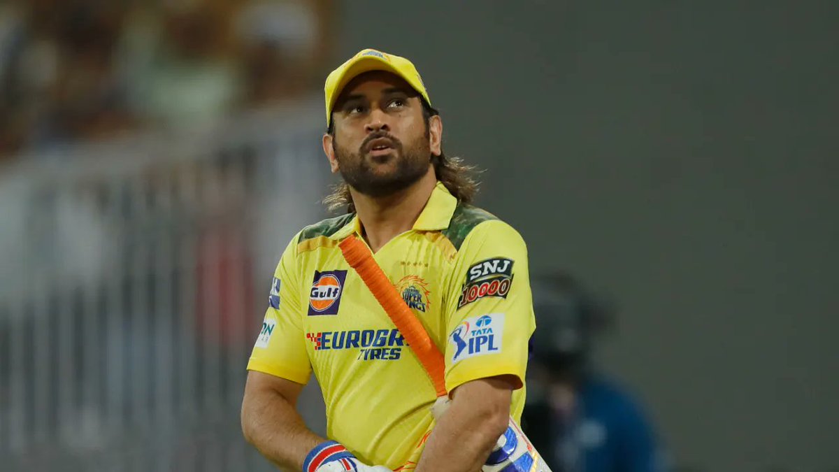 Nee Singam Dhan! 🦁💪 Image courtesy: IPL #LSGvCSK #MSDhoni