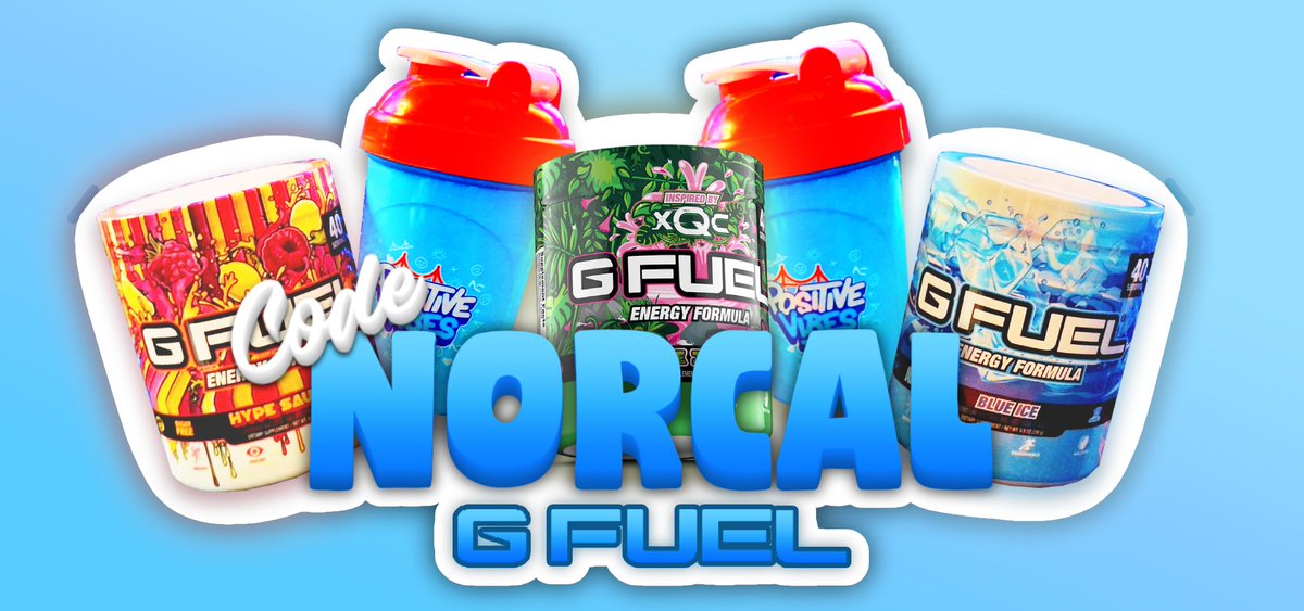 BANGER POST! ✅ Want a chance to WIN some G FUEL?! 🤩👀 Go LIKE & RETWEET @NorCal_Esports Post for a chance to WIN! ALSO! Use Code 'NorCal' for 30% OFF 🔥 Link in Post🔗✅