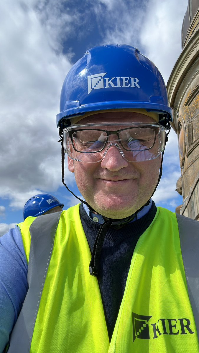 Delighted to be an ongoing part of the Paisley Museums research and ethics panel, and a guided tour of the building (scheduled for opening next year). View from Coats Observatory is spectacular! @GerardCarruthe2 @KD_Storymaking @aileenstr