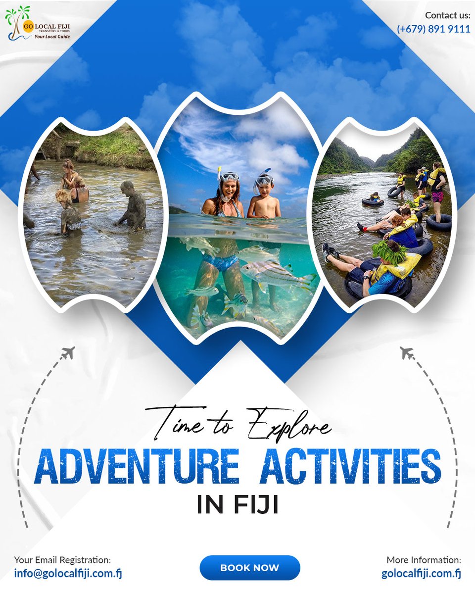 Unleash Your Inner Explorer: Book Fiji Adventure Activities with Go Local Fiji!

#GoLocalFiji #FijiAdventures #AdrenalineRush #UnforgettableMemories #WaterActivities #LandAdventures #HelicopterTours #ScubaDiving #WhiteWaterRafting #Ziplining #Kayaking #BookNow #LetsGoFiji