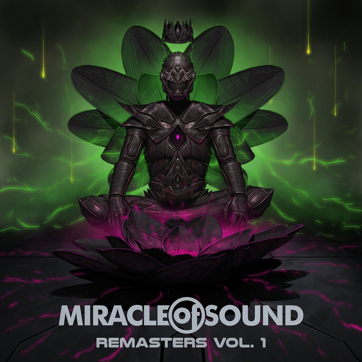 Cover artwork for @miracleofsound Remasters Vol 1. Excited, always a pleasure to work with Gav.