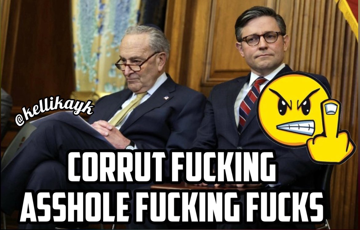 Imagine a country $35 trillion dollars in debt, yet these 2 greedy corrupt assholes are multimillionaires along with the other corrupt assholes in congress. Not sure which will come first, WWIII, civil war or a massive revolution, but it’s coming