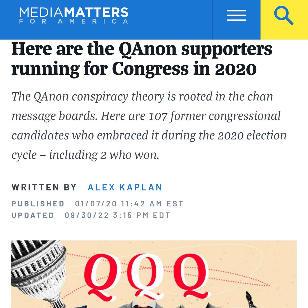 Here are 107 former congressional candidates who embraced QAnon conspiracy theory during the 2020 election cycle — including Angela Stanton-King — who is now the Black Voter Engagement Director for the RFK Jr. 2024 presidential campaign. @AlKapDC @mmfa mediamatters.org/qanon-conspira…