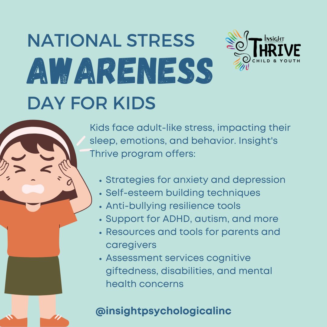 Discover Thrive by Insight: Specialized mental health services for kids and youth. Offering counseling and assessments for giftedness, ADHD, and autism. Learn more: buff.ly/49Y7kmZ #YYCPsychologists #YEGPsychologist #YouthMentalHealth #TeenMentalHealth #KidsADHD #ADHD