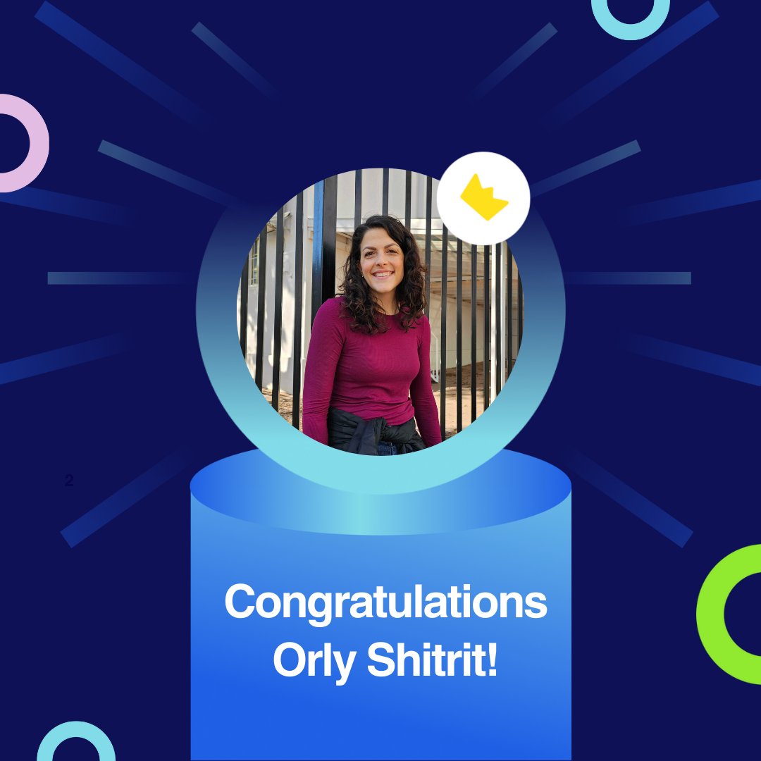 Meet our #EmployeeAdvocacy competition CHAMPION Orly Shitrit 🏆🎉🥇 Here's how she did it: 'I won because I picked the most strategic posts that would put me at the top of the leaderboard!' Congrats Orly, you smashed it! 👏