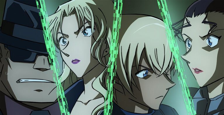 ここ、ウォッカ以外コナンの味方なのほんと笑う。

そしてウォッカが「奴は科学者だから子供のなりになってても不思議じゃない！！」って名推理かましてるのも笑う。もうウォッカを名探偵図鑑のせろよ
#名探偵コナン    #黒鉄の魚影