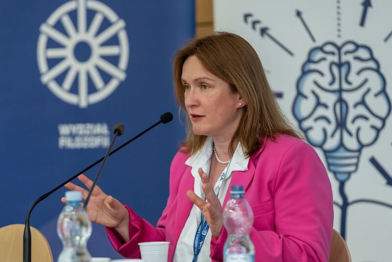 BarbaraKonat's tweet photo. W ubiegłym tygodniu (11-12 maja) miałam wielką przyjemność wygłosić wykład plenarny w ramach "Sesji Mistrzów" podczas konferencji Koło Naukowe Studentów Kognitywistyki KUL z okazji 10-lecia kognitywistyki na tej uczelni.

Fot Maksymilian Rej i Tomasz Koryszko https://t.co/SHwamLFIOE