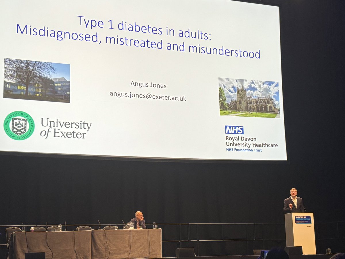 Congratulations to my PhD supervisor @angusgjones on your superb RD Lawrence lecture at #DUKPC24. 🥂🥂👏🏻👏🏻 It’s an honor to work alongside you. #diabetesresearch @Exeter_Diabetes