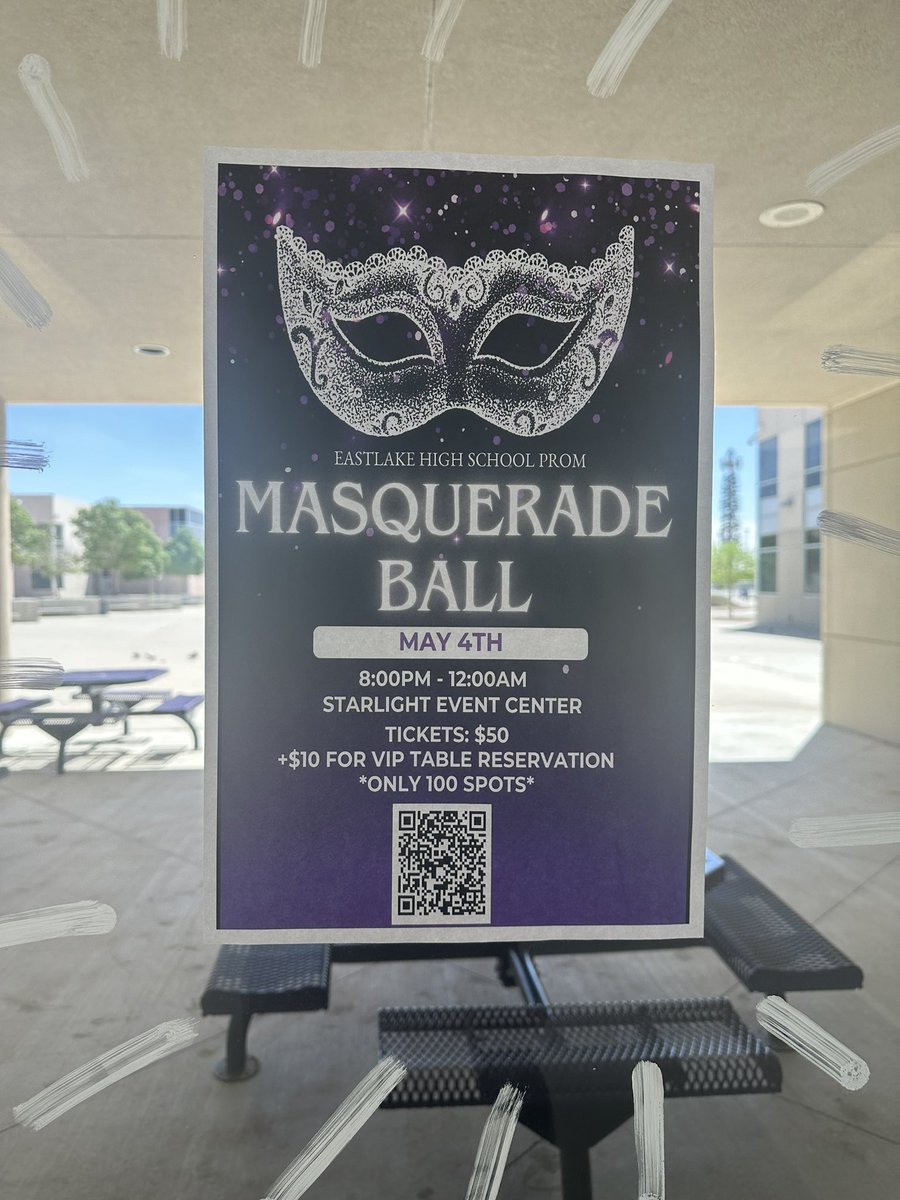 Hello Falcon!! Prom is around the corner! Please start purchasing your tickets!💜🧡🩶 @Eastlake_HS @EastlakeStuCo @Desigo13 @EHS_GoCenter @CheerEastlake sisd.net/o/sisd/page/ti…