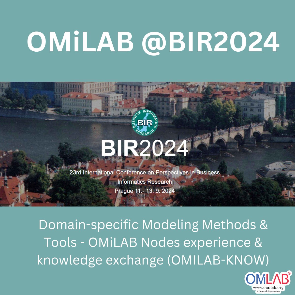 #communitynews In September, OMiLAB is organizing a Workshop on Domain-specific Modeling Methods and Tools - OMiLAB Nodes experience & knowledge
exchange at #BIR2024 🚀

🎯 #callforpapers The submission deadline is June 31, 2024 - find out more at: bir2024-ws.omilab.org/cfp/

#bir