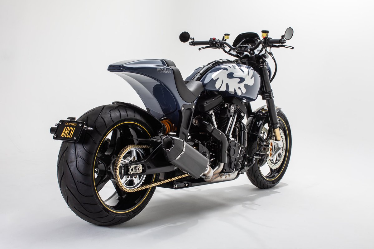The first KRGT-1 build of 2024 showing bespoke touches with a family crest revealing the brushed aluminum fuel cell.