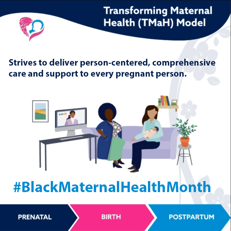 #DYK black women are 3x more likely to face preventable pregnancy complications in the US? This #BlackMaternalHealthWeek learn how the Transforming Maternal Health Model is working to create healthier, safer pregnancy outcomes for mothers & babies: go.cms.gov/TMaH.