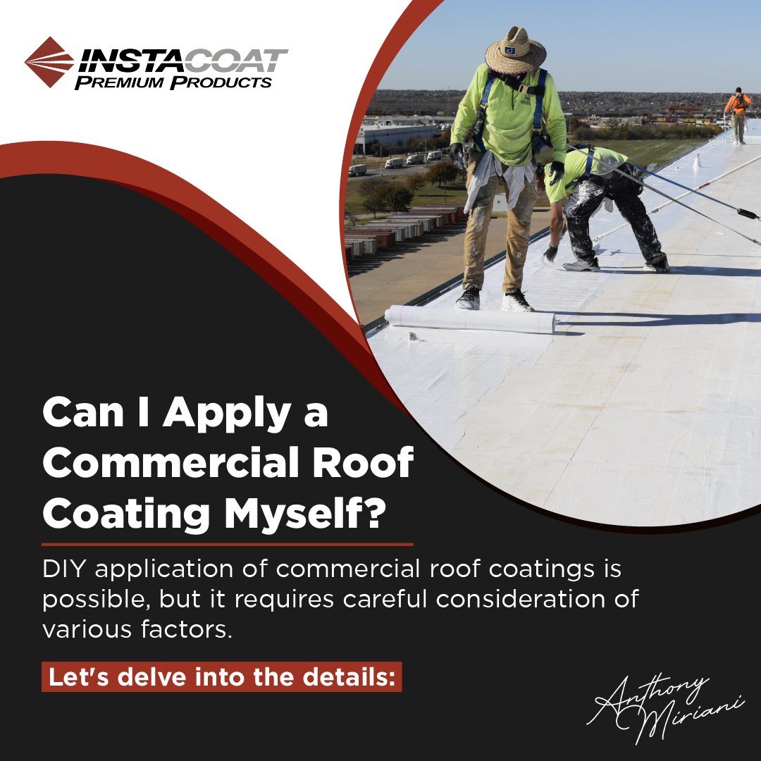 Can I Apply a Commercial Roof Coating Myself?

DIY application of commercial roof coatings is possible, but it requires careful consideration of various factors.

#IPP #InstacoatPremiumProducts #CommercialRoofing #RoofRestoration