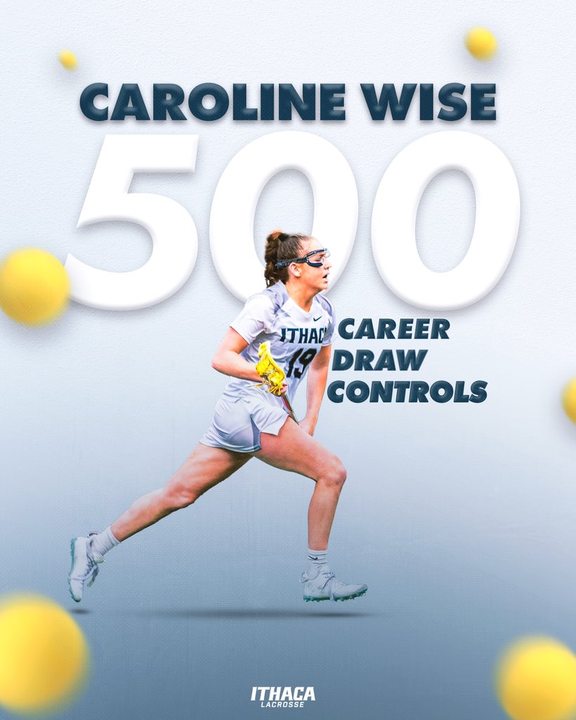 Caroline Wise has surpassed 500 career draw controls and ranks No. 2 on the active list among all divisions of women’s lacrosse! 😤‼️

#GoBombers