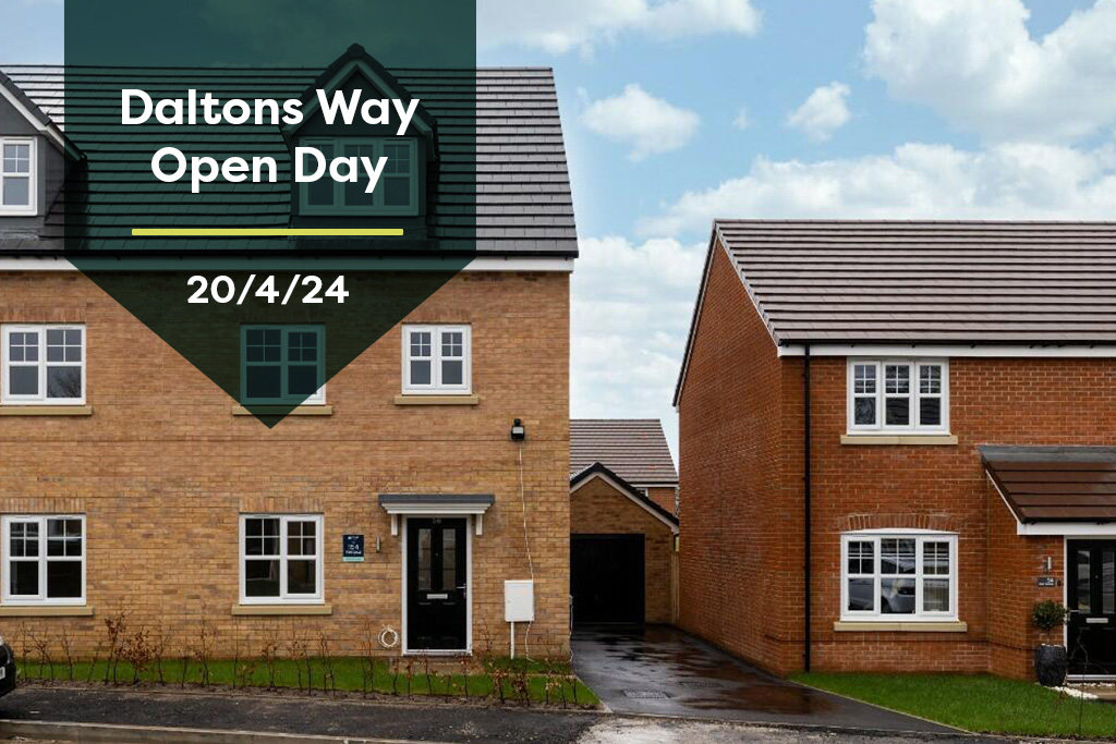 Roll on the weekend... 🥳

Don't miss our Open Day at Daltons Way tomorrow!

We'll be opening the doors to plot 154, a stunning Castleford home, from 10am-3:30pm.

More details here: tinyurl.com/3k8xj68h

#FridayFeeling #OpenHouse #Skelmersdale