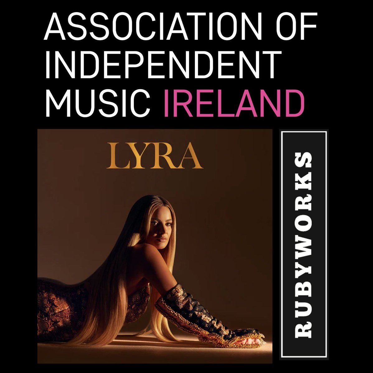 Congratulations to AIM Ireland members @Rubyworks for LYRA's debut album reaching No.1. Lyra faced competition from Beyoncé’s “Cowboy Carter” at #2. A proud day for the indies! Well done to Niall, Chantal, Caroline and the entire team! @thisislyra @chantazm 👑