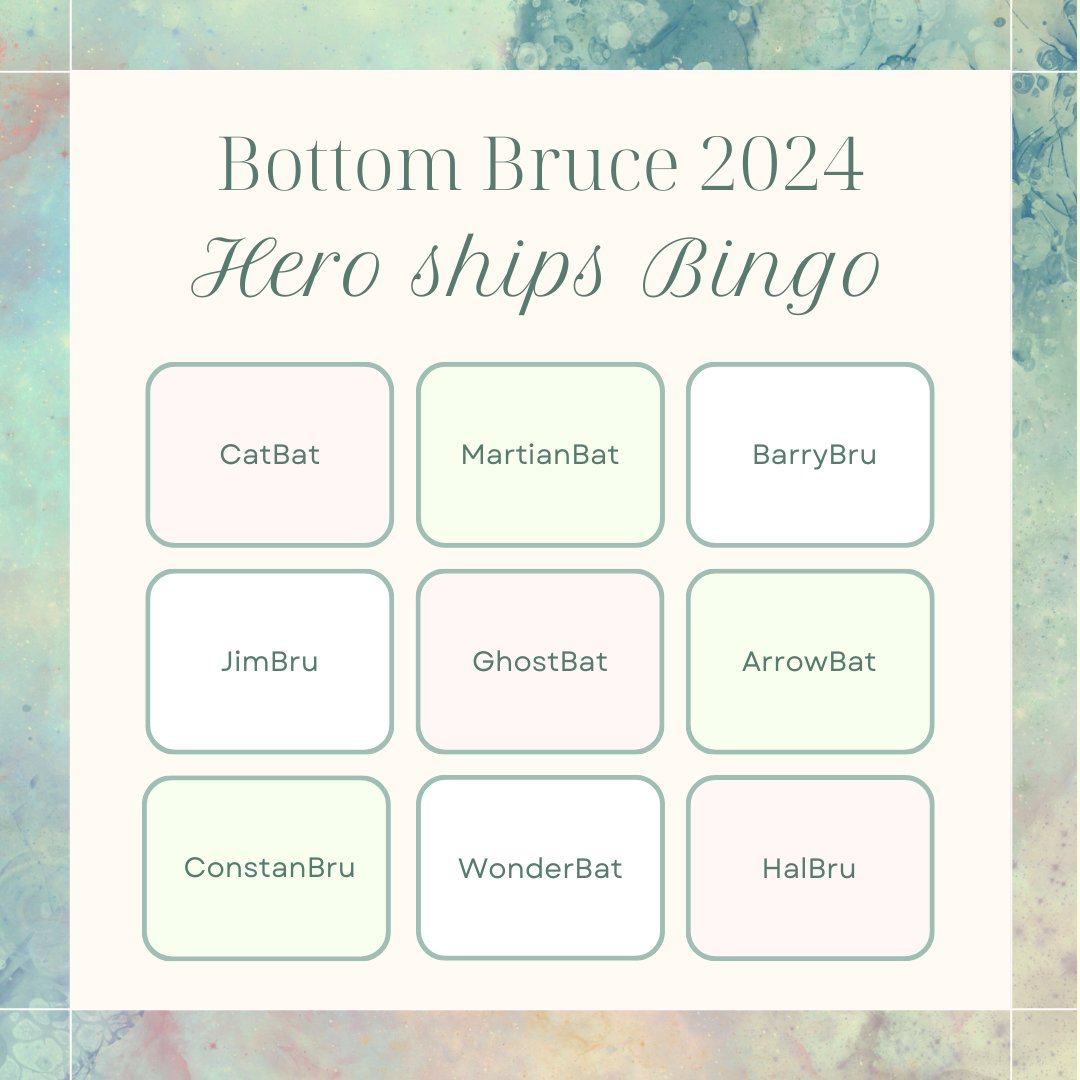 bbwtober's tweet photo. 🦇The final prompts have arrived, and so did the ship bingos! Note that ship bingos are purely optional, your works only need to fulfill one of the main prompts, not the bingo ones!

Link to the text version of the prompts and bingos is in the comments!👇

#bbwtober2024 https://t.co/cjJQdlTnWo