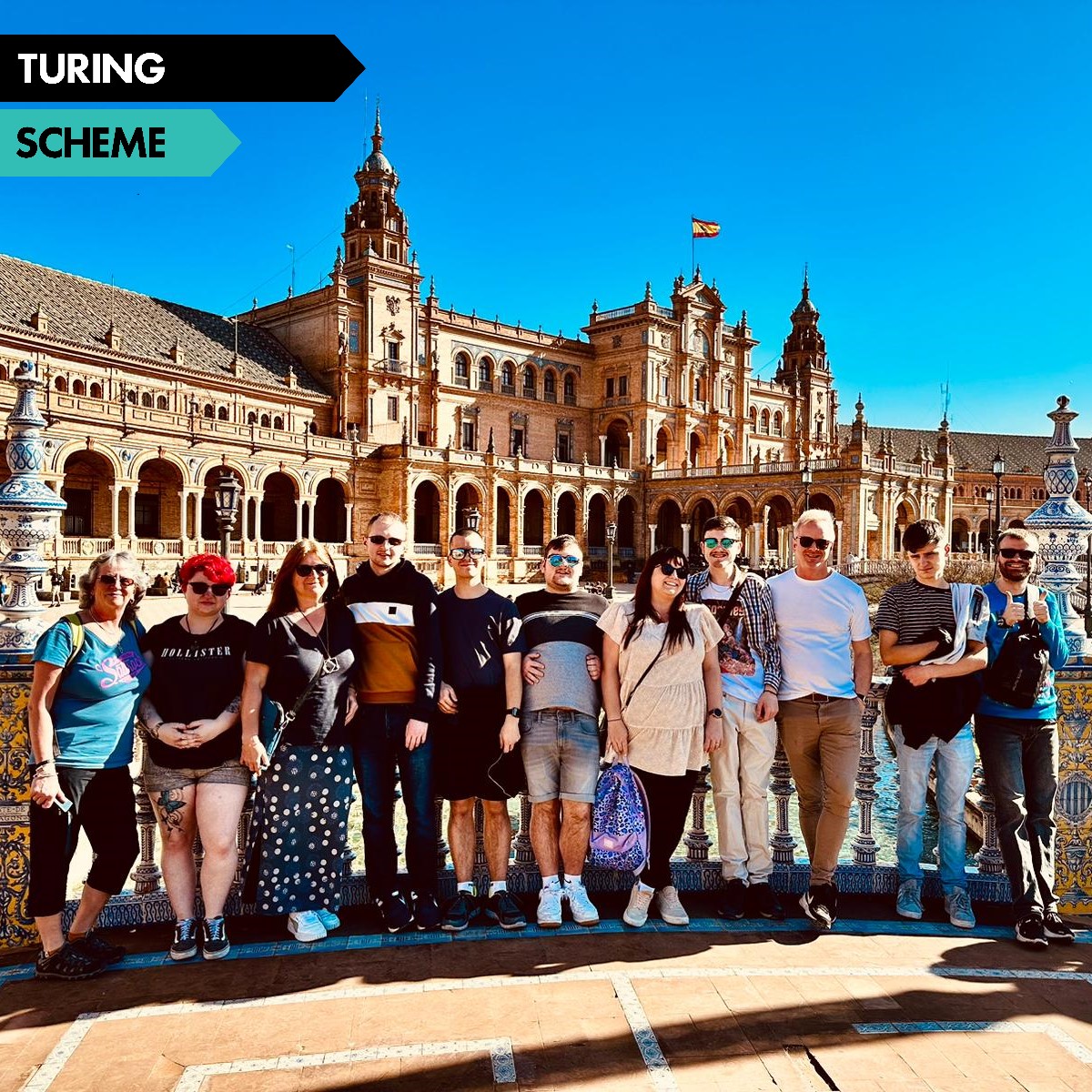 Foundation learners from @CornwallCollege gained valuable work experience and improved their independent living skills during a #TuringScheme trip to Seville in #Spain 🇪🇸

Read their story 👉 turing-scheme.org.uk/turing_stories…

#studyworkabroad #vocationaleducationandtraining #colleges