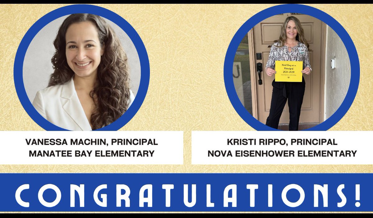 Welcome to thee best job ever!!!! Congratulations to our new principals! Here you grow!!! 🙌❤️💥💕 🤩#LearnGrowLeadRepeat