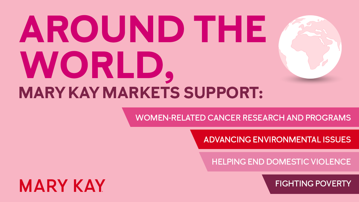 MaryKayGlobal's tweet photo. We’re giving products a greater purpose through our global cause marketing program, Pink Changing Lives.
Supporting women is the heart of our business; then, now, always.
#MaryKay #PinkChangingLives https://t.co/roop3Iu50t