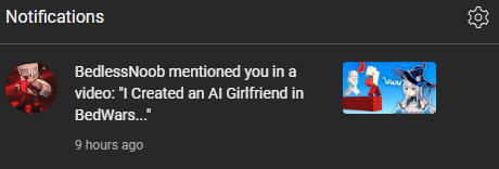 crazy notification to wake up to