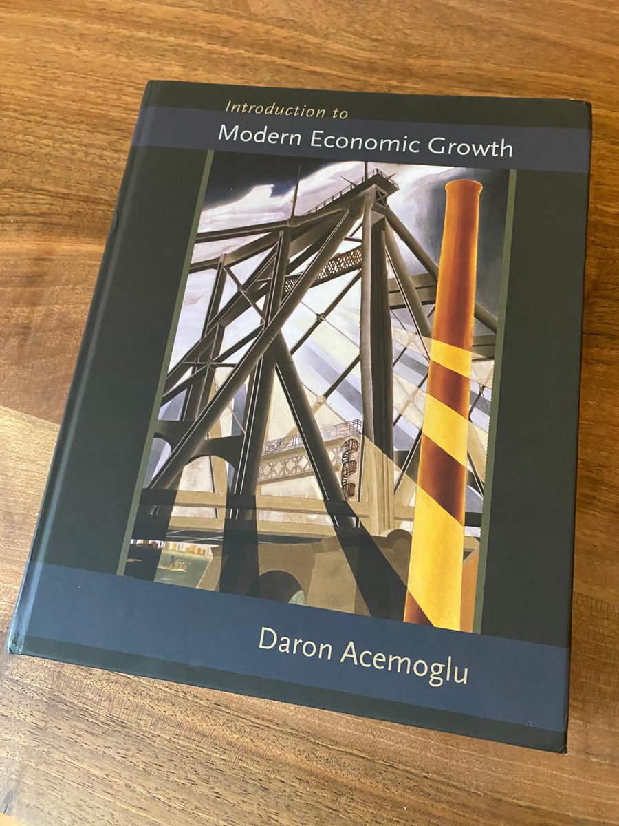 My new book arrived. Super excited to dive into it! #Macroeconomics #EconomicGrowth #phdlife