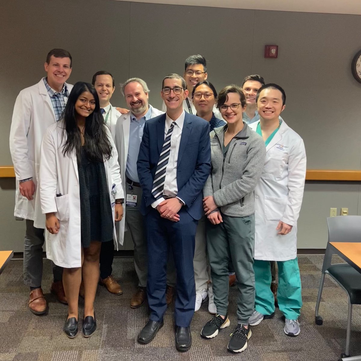 Was so great having @DavidSherMD with us as a visiting professor @WashURadOnc! Thanks for sharing so much career, life, and adaptive RT wisdom with us residents!