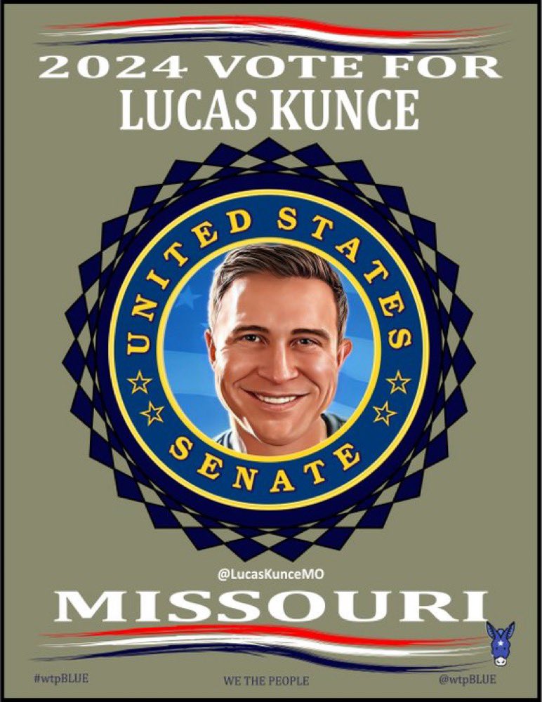 MO Senate candidate @LucasKunceMO is a Marine vet who was deployed to Iraq & Afghanistan. A national security expert who worked on global nuclear & chemical weapon threats at the Pentagon. But Josh Hawley runs like a gazelle when chased by J6 insurrectionists. #Fresh #wtpGOTV24