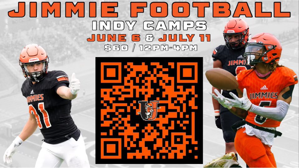Thank you @MattChauvin19 and @JimmieFootball for the camp invite. @c_bangs @ejohnsen37 @coatsie20
