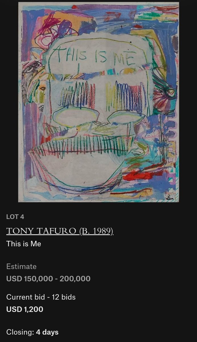 Tafuro’s other piece, ‘This is Me’—a digital self-portrait capturing mood and energy—sold for $126,000, slightly missing its $150,000 target. 

#NFT #NFTs #BitcoinOrdinals #OrdinalsMaxiBiz #OMB