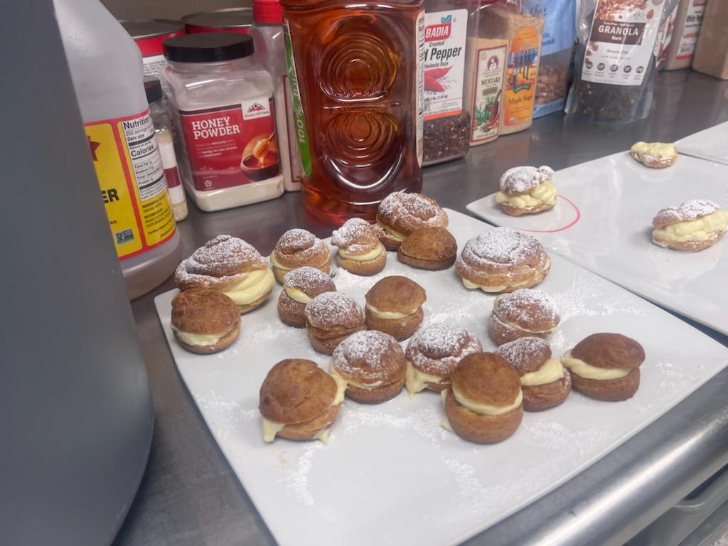Students working on some delicious treats in their culinary class at Wekiva High School! <a href="/JMartinez_OCPS/">Jose T. Martinez</a> <a href="/WekivaHigh/">Wekiva High School</a>