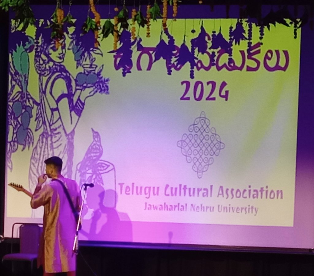 Ugadi Celebrations at JNU ❤️