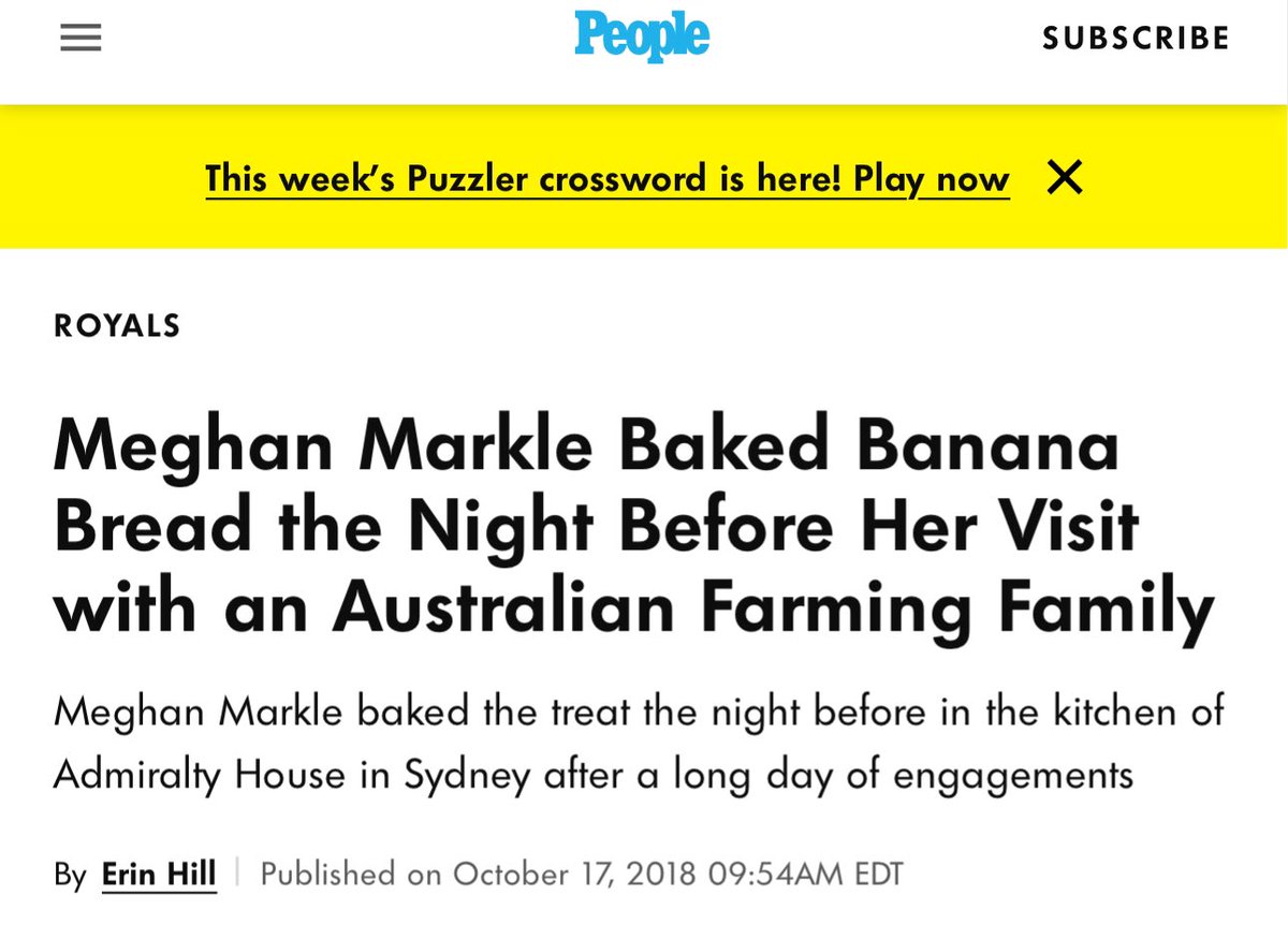 MeghansMole's tweet photo. Meghan Markle claiming she MADE the strawberry jam reminds me of the time she claimed she made the Banana Bread during their stay at Admiralty House 

In reality, Meghan screamed at the staff to make multiple batches, through all hours of the night until they got it right https://t.co/nGX1otxzqx