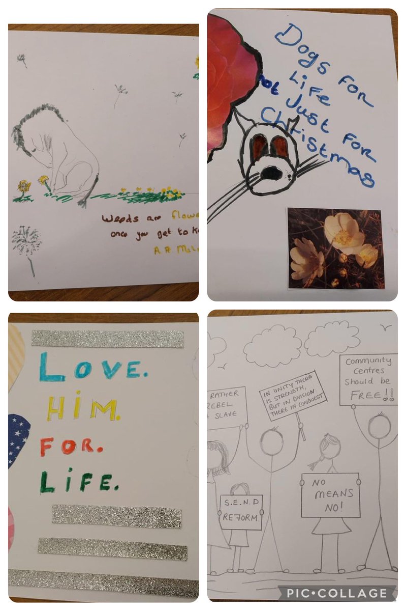 This mornings Butterflies session was based around the book 'Sometimes I Think, Sometimes I Am' by Sara Fanelli. We looked at what quotes,sayings or slogans speak to us and how we could represent them with visuals too.Was lovely to welcome new member Catherine to the group too.