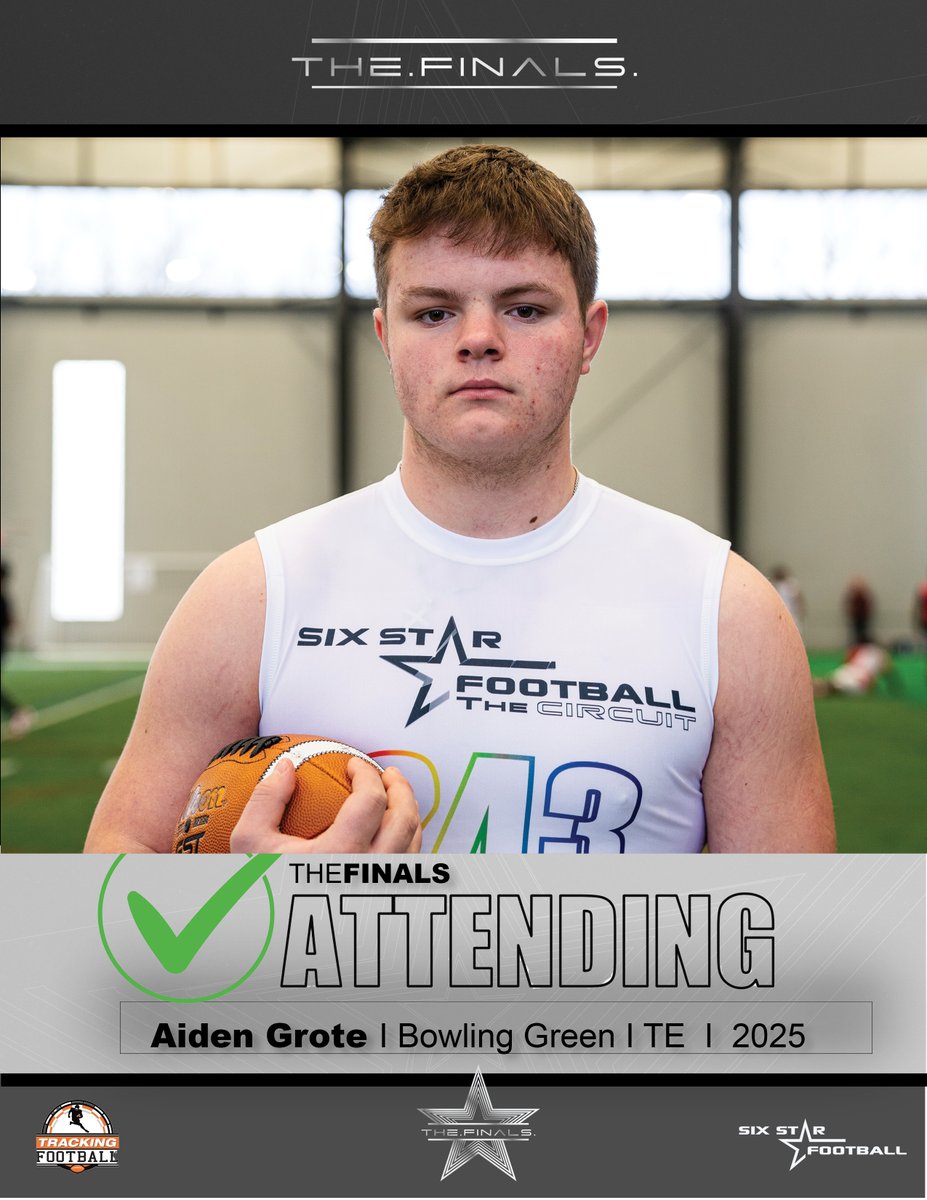 TheFINALS ATTENDING | Aiden Grote ★★★★★★ ⭐️Excited to announce 2025 Aiden Grote will be attending TheFINALS in Kansas City! ⭐️Was a standout performer at the Kickoff24 Showcase! ⭐️Holds D1 offer from Lindenwood 📆 May 25 📍 Ray-Pec (MO) HS #TheFINALS I @AidenGrote…